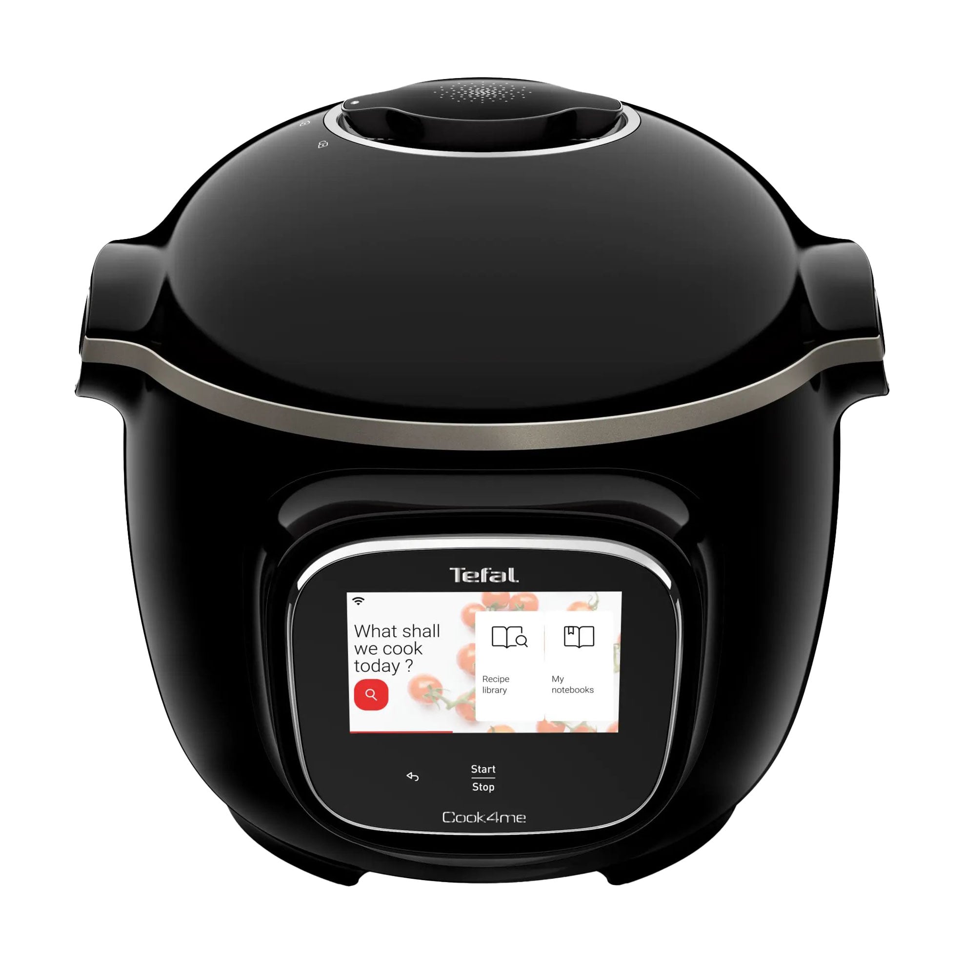 Мультиварка-скороварка Tefal Cook4me Touch чорна (CY912830)